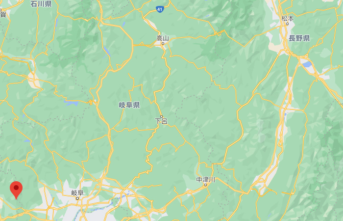 撮影場所から伊吹山を探す